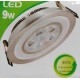 DOWNLIGHT COLOR DECOR 9W CENTRE BLANC FROID ANNEAU ROUGE