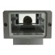 APPLIQUE MURALE LED GU10 IP54 GRIS ECLAIRAGE HAUT ET BAS