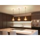 SUSPENSION SYLVANIA CUIVRE E27