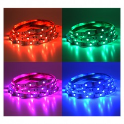 BANDEAU LED 5 M 30 LED/M 36W IP20 12V RGB