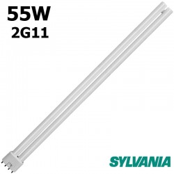 AMPOULE SYLVANIA FLUOCOMPACTE 2G11 - 55 WATTS DIMMABLE 4000K