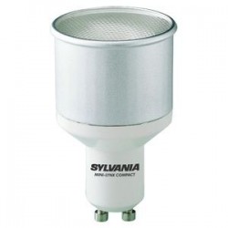 AMPOULE SYLVANIA FLUO COMPACTE MINI-LYNX 11 WATTS GU10 4000K 8000HRS