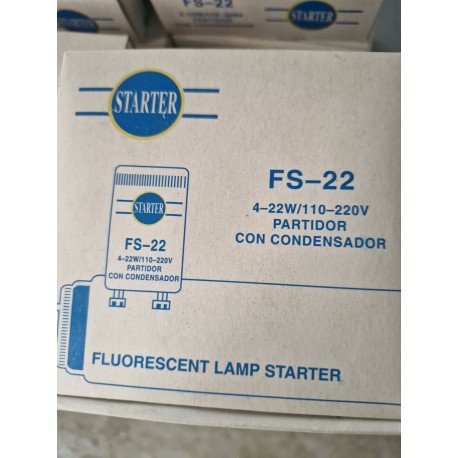 STARTER FERROMAGNÉTIQUE FS-22 4-22W 110-220V
